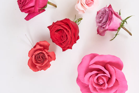 Sugar Flowers vs. Real Flowers