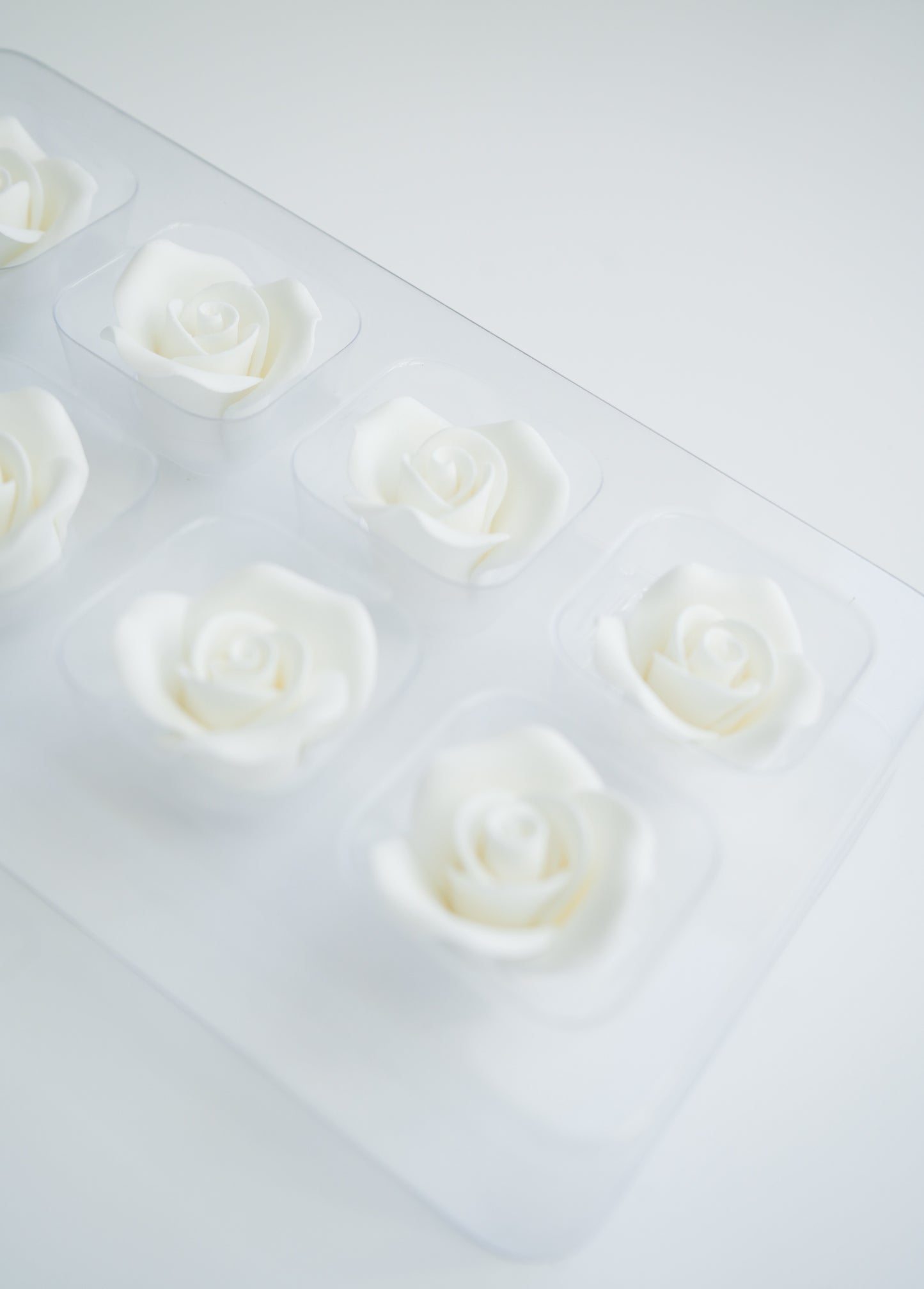Petite White Roses