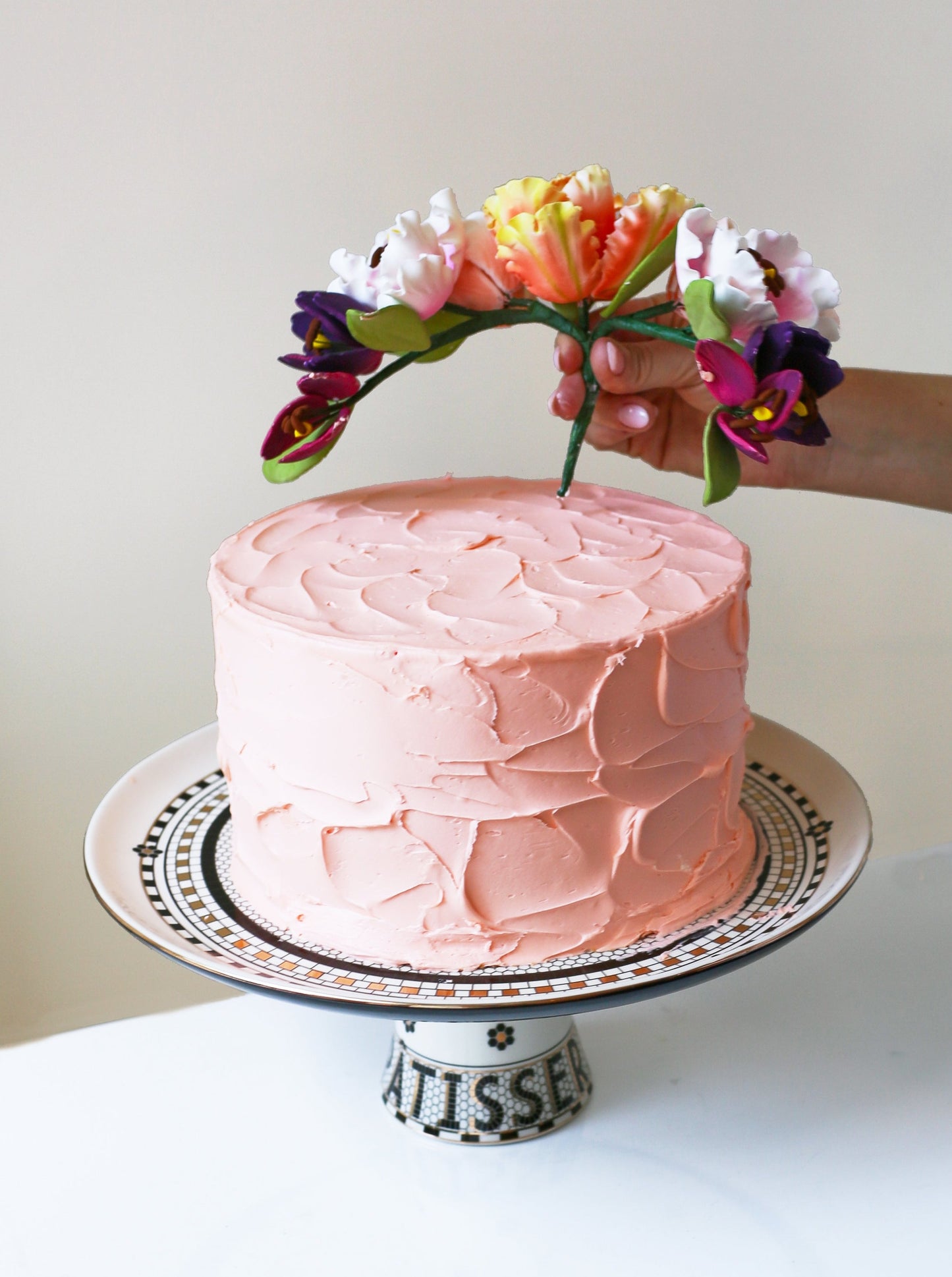 tulip cake topper